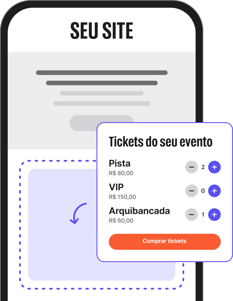 Simulando grid de ingressos no seu site